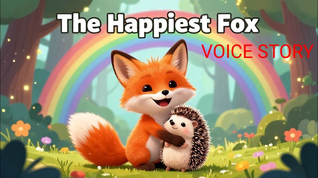 The Happiest Fox in the Forest 🦊 | A Heartwarming Story About Kindness and True Happiness
