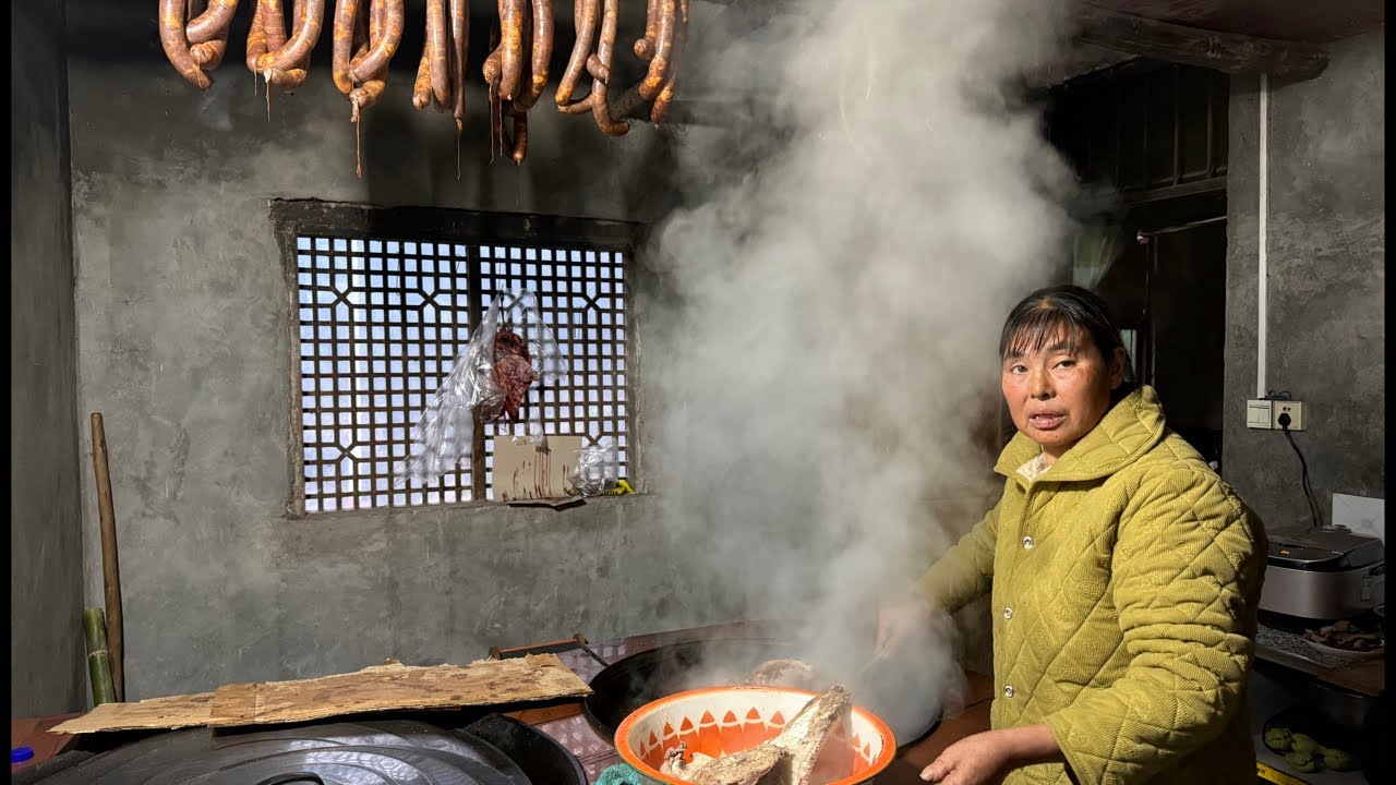 三天时间终于把肉处理完了