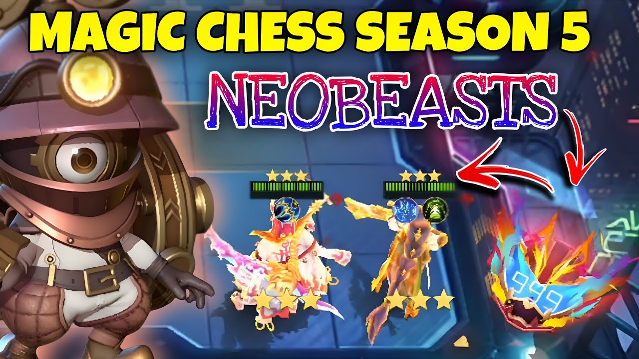 NEW SYNERGY NEOBEASTS MAGIC CHESS GOGO SEASON 5 | CYCLOPS MCGG