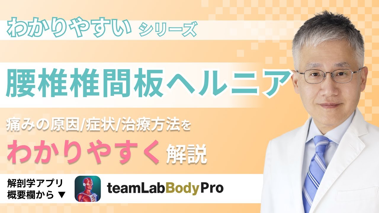 腰椎椎間板ヘルニアの話【医師によるわかりやすい解説】