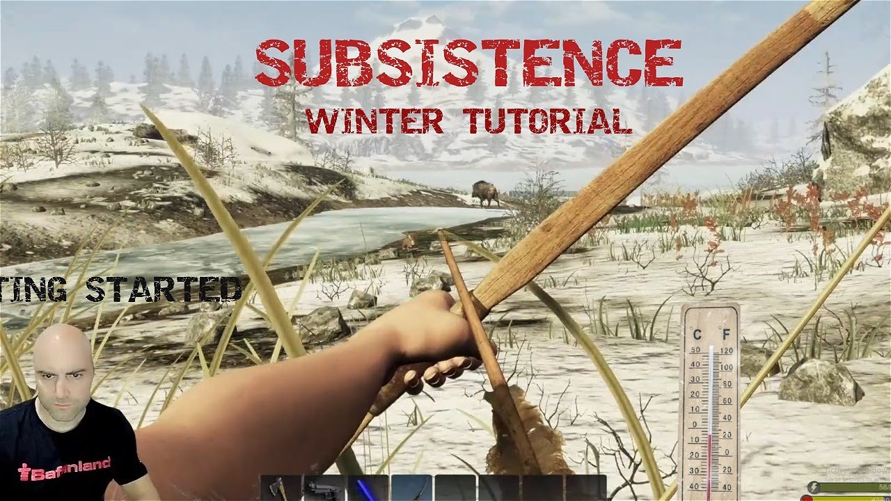 STOP! SUBSISTENCE Winter Tutorial. Watch before trying!