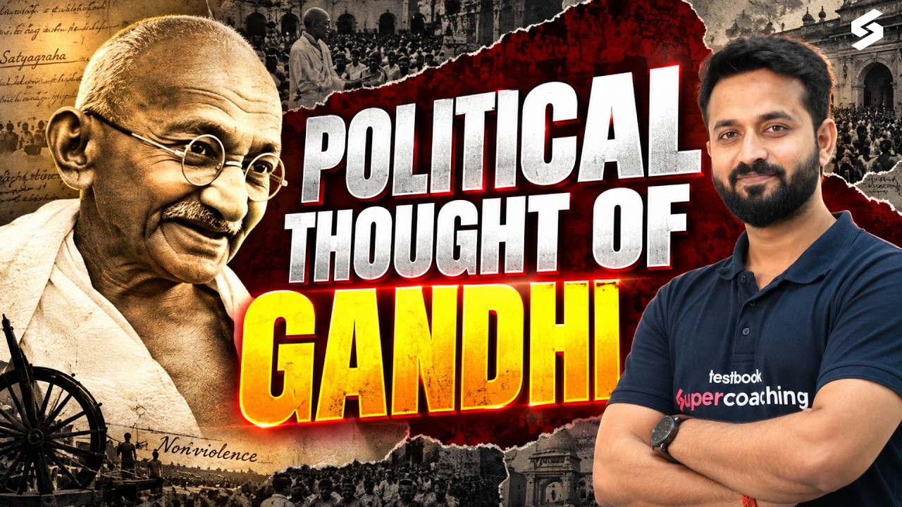 Political Thought of Gandhi | UGC NET Political Science | UGC NET DEC 2026  Pradyumn Sir