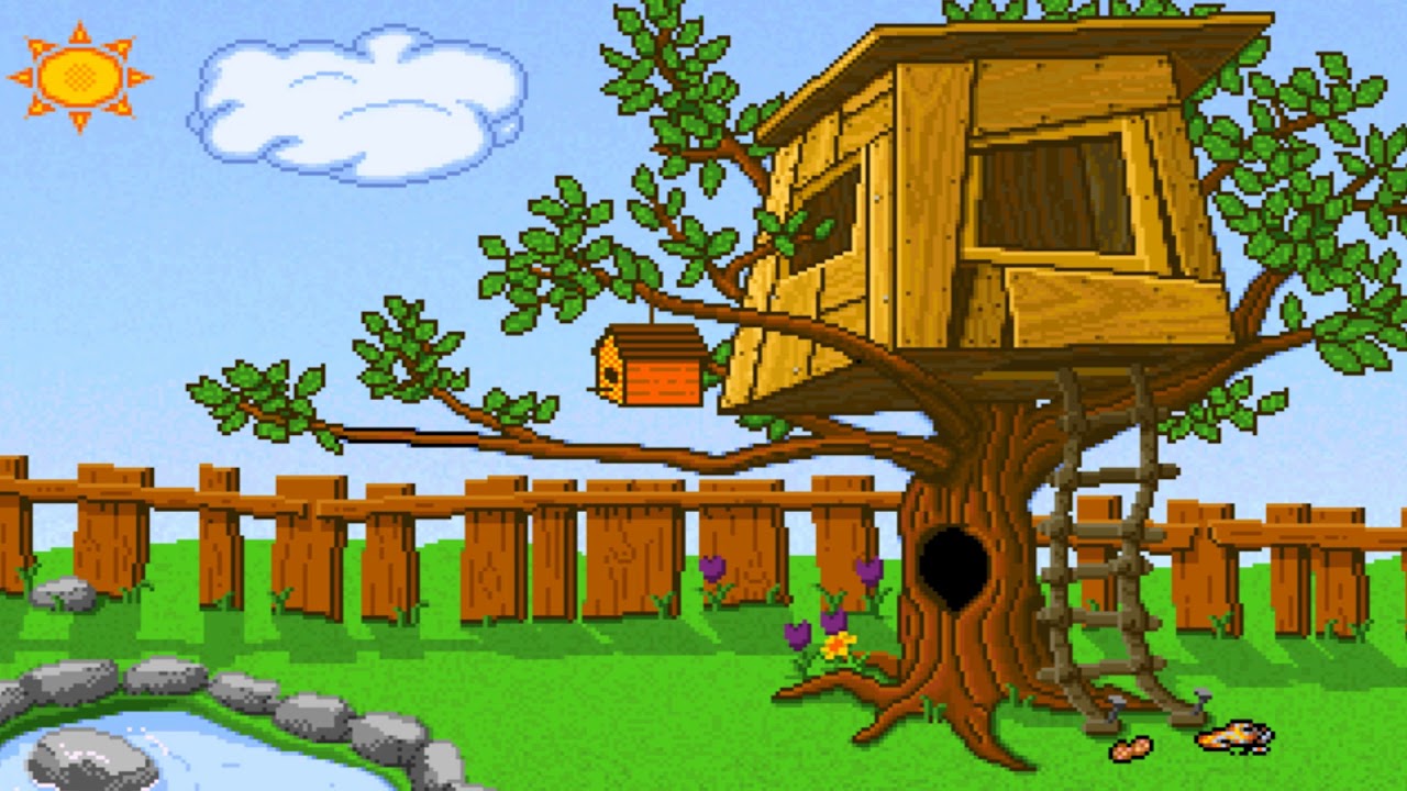 The Treehouse (MS-Dos, 1991) [Gameplay]
