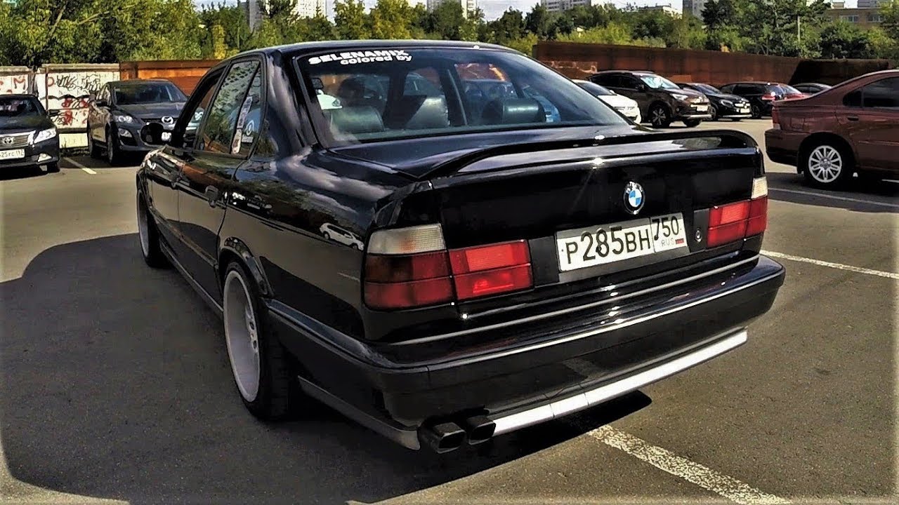 BMW E34 540 ЖИВАЯ ! и на МКПП ! Кайф...
