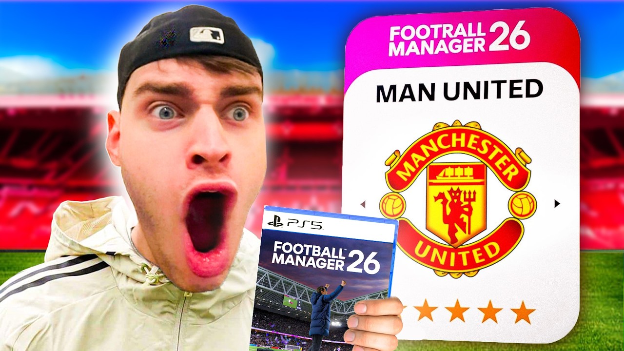 ZOSTAŁEM TRENEREM MANU W FOOTBALL MANAGER 26 💪🏆