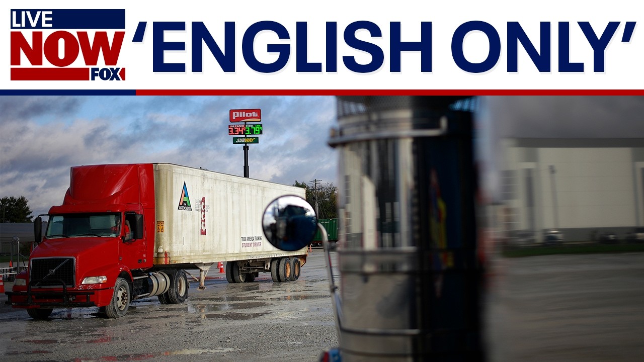 Truck drivers must take commercial driver's license test in English, Duffy announces