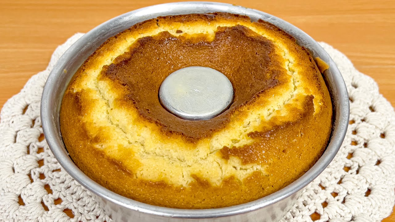 O MAIS SABOROSO BOLO CEARENSE DE LIQUIDIFICADOR | FOFINHO FEITO COM NATA | Gabriel Freitas