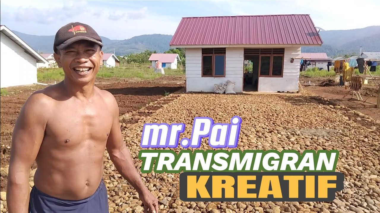 SEMAKIN RAPI ‼️ MR.PAI TRANSMIGRAN KREATIF MERAPIKAN RUMAH TRANSMIGRASINYA