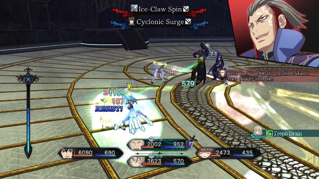 Tales of Xillia Remastered Gilland and Celsius Boss Fight unknown Mode