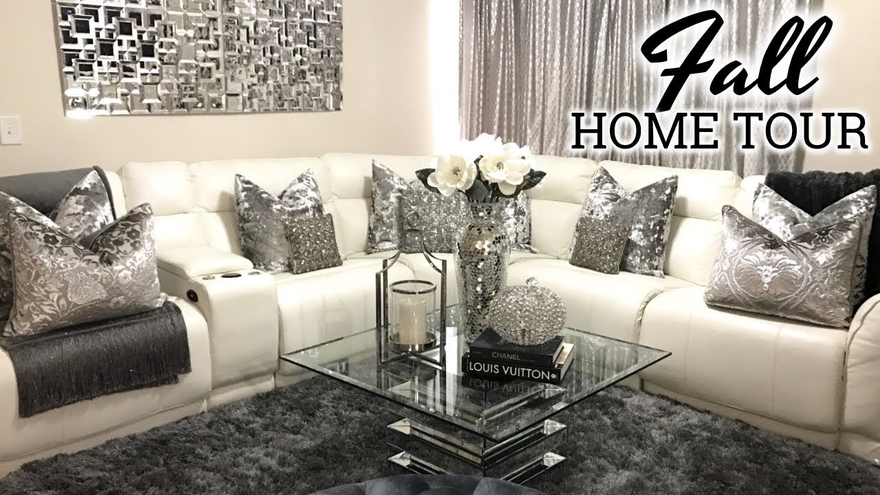 Glam Fall Home Tour | Living Room Tour & Dining Room Decor