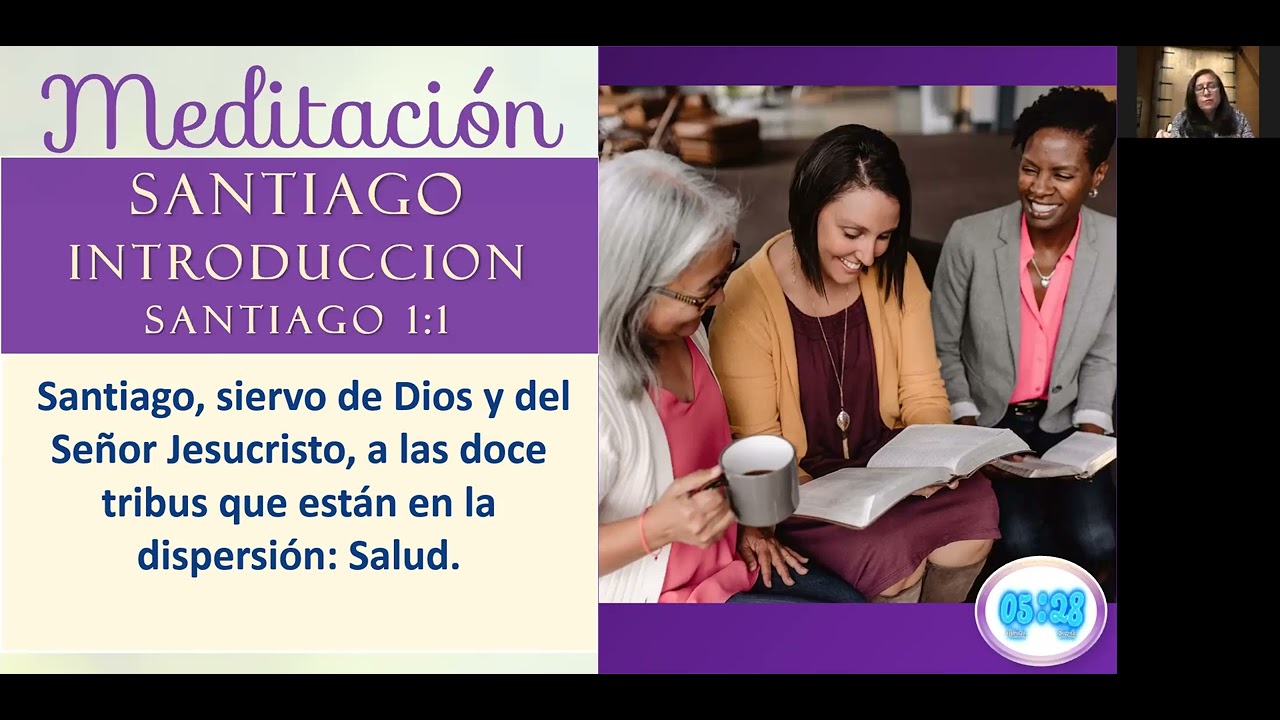 Introducción de la carta de SANTIAGO | Mujeres de Fe en Oración