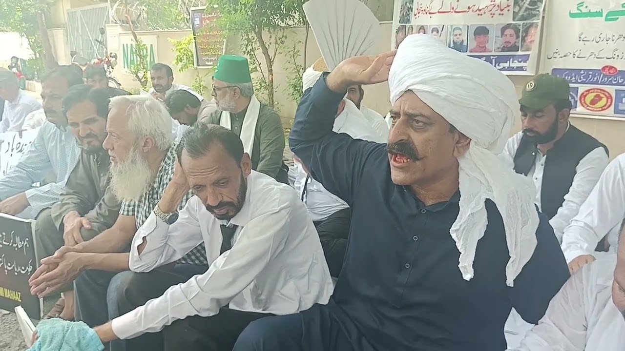 Malik mujahid khokhar Punjabi Muzahiray nal khatab kar rahay