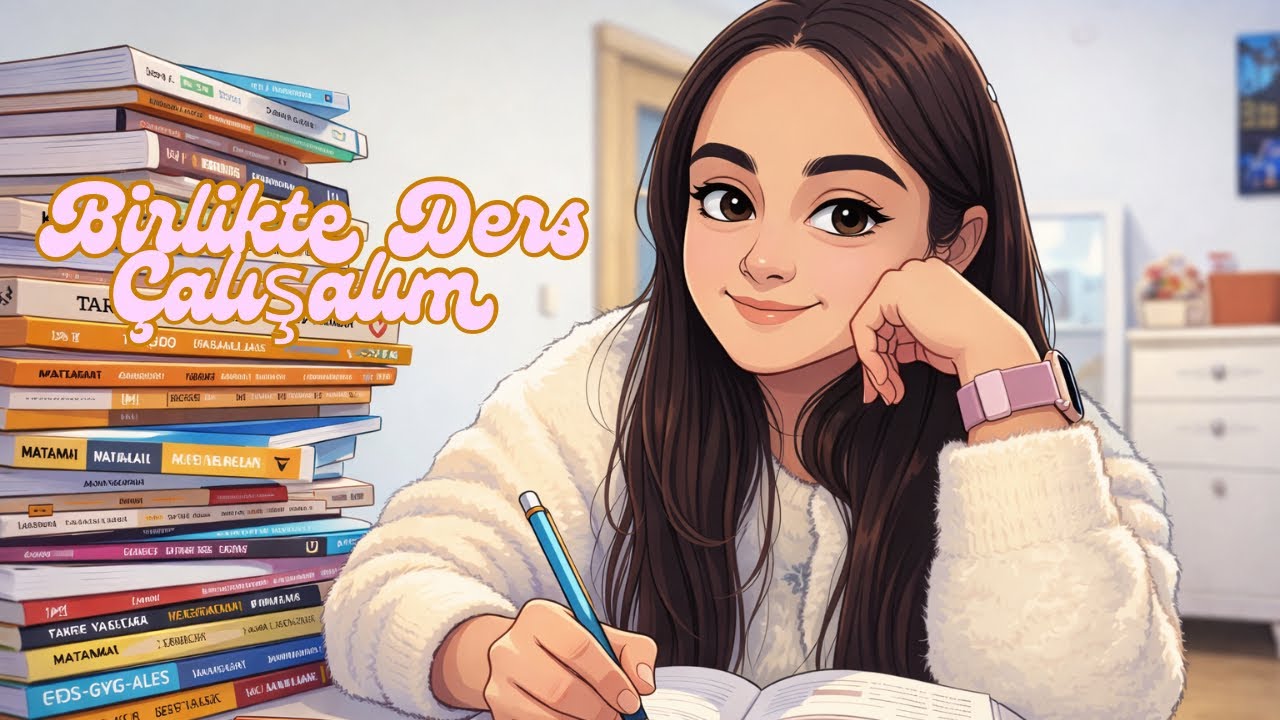 Herkes Uyurken Ders Çalışıyorum 🌙Studying While Everyone Sleeps 23:00-01:00
