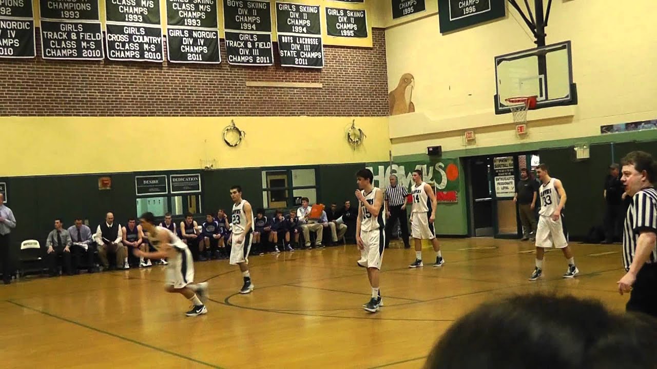 2012_03 Hopkinton Hawks Overtime Basketball Game