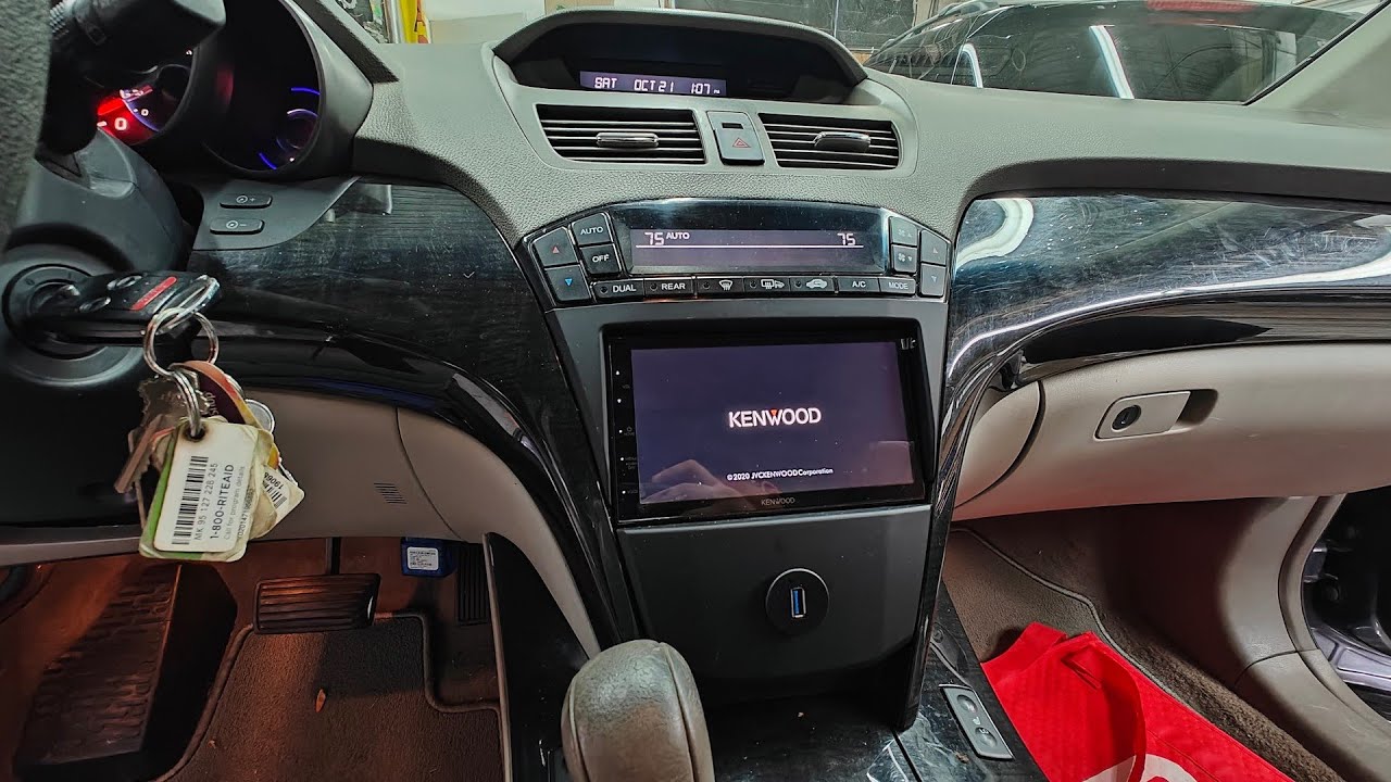 How to Install a Double Din Aftermarket Car Stereo in your Acura MDX - DIY Pro Series | Base Model
