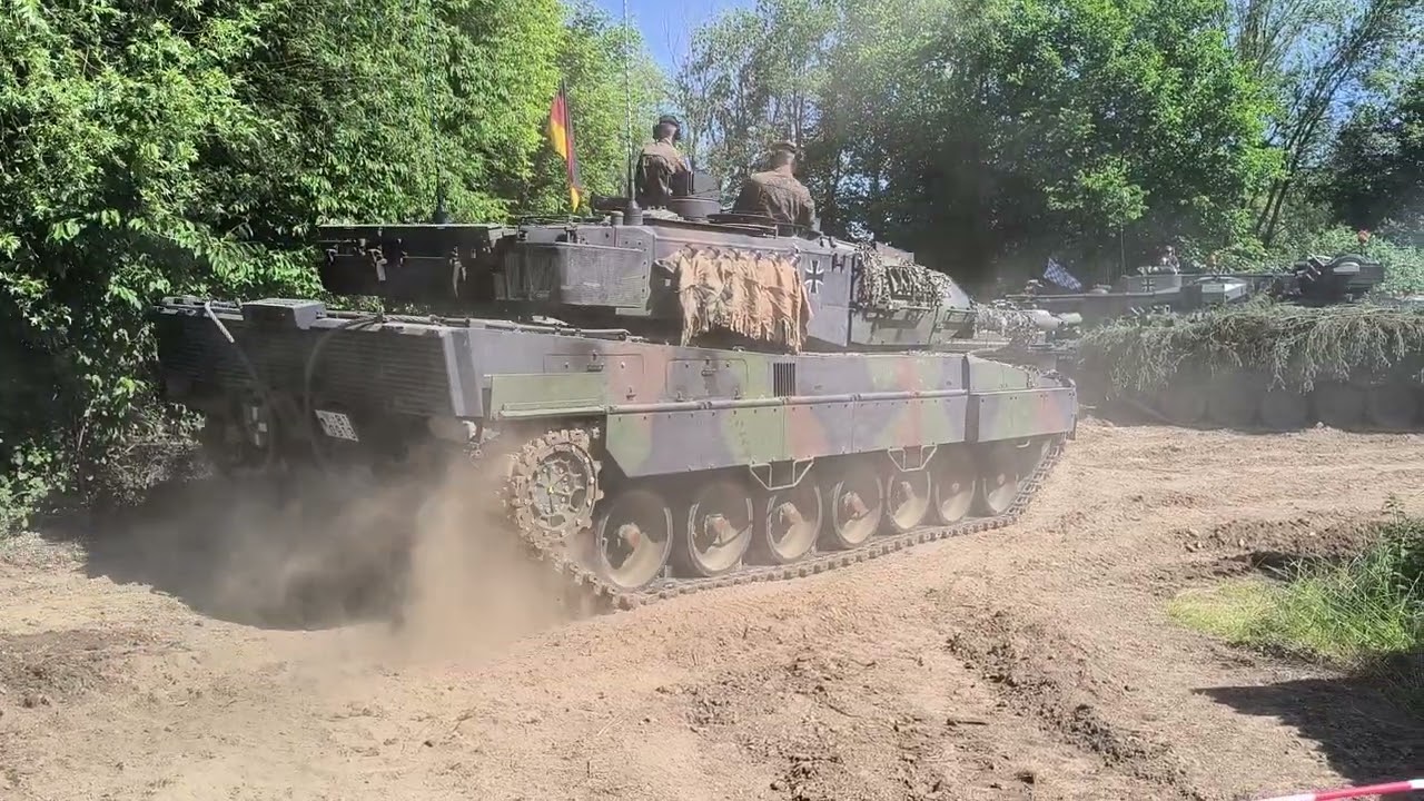 Leopard 2A6A3 in Uffenheim 2025