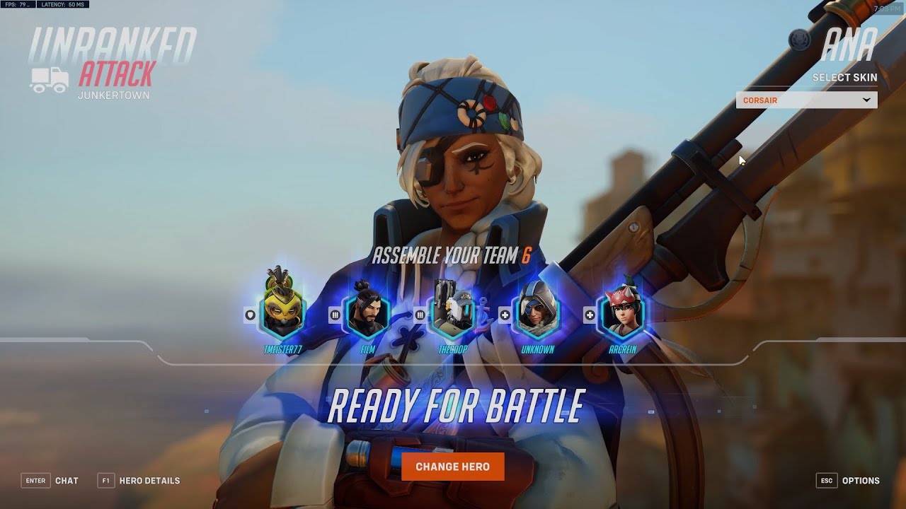 Overwatch Healer No Commentary Overwatch 2 (PC 1080p 60)