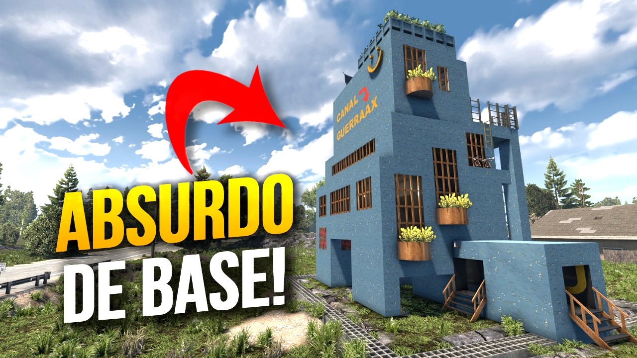 A Melhor BASE com ARMADILHAS MORTAIS no 7 Days to Die em 2025