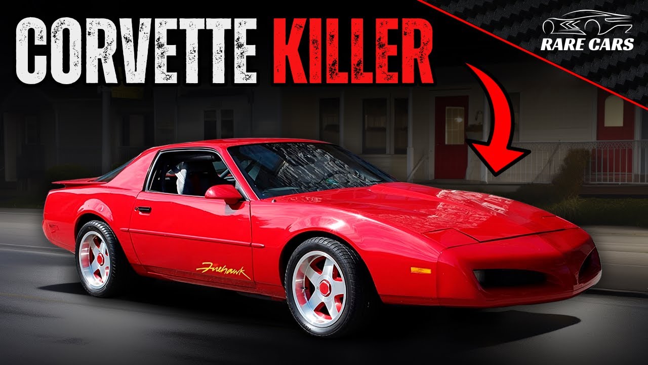 РЕДКИЙ Firebird, уничтоживший Corvette — Pontiac Firehawk