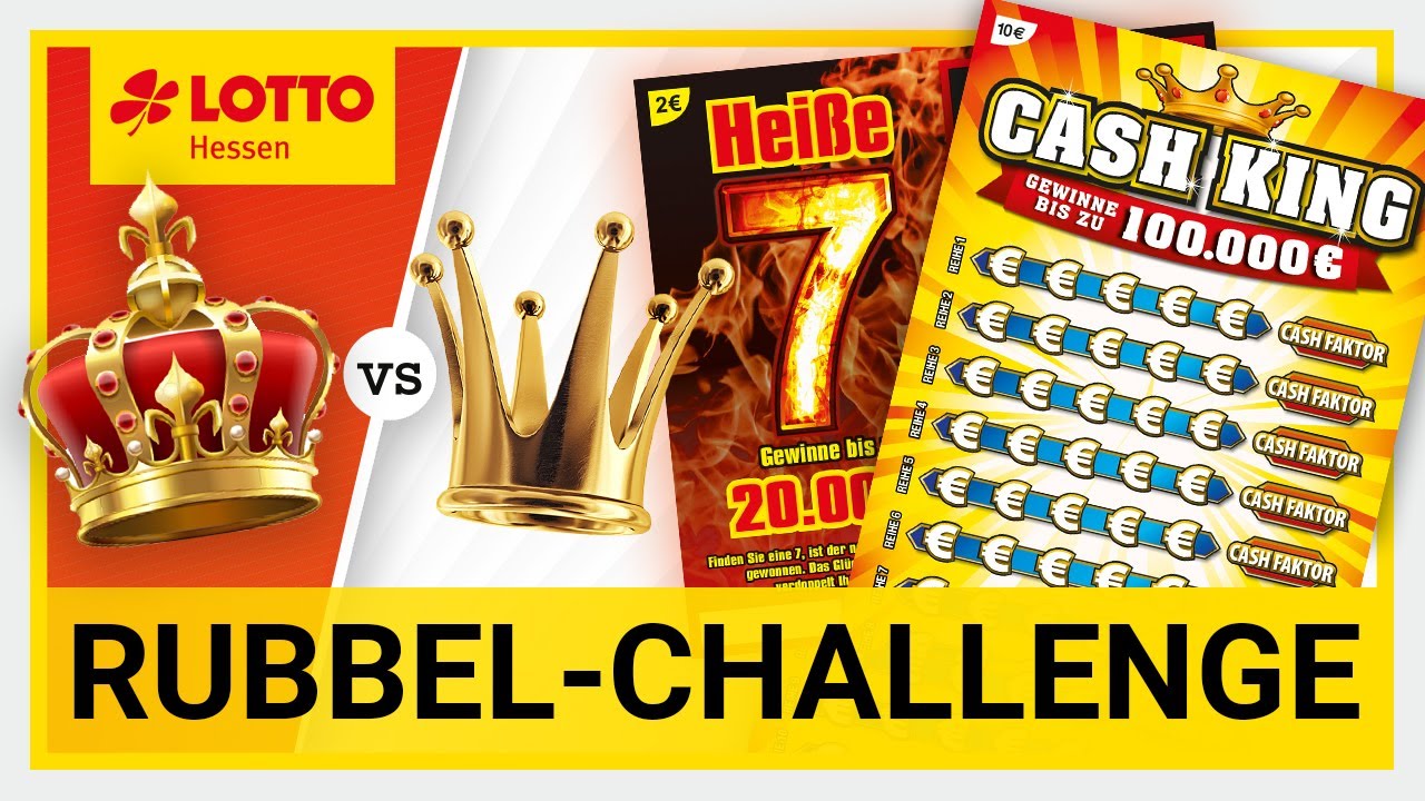 Rubbellos Challenge III – König vs. Königin | Sonntagsglück Nr. 18 | Lotto Hessen 🍀