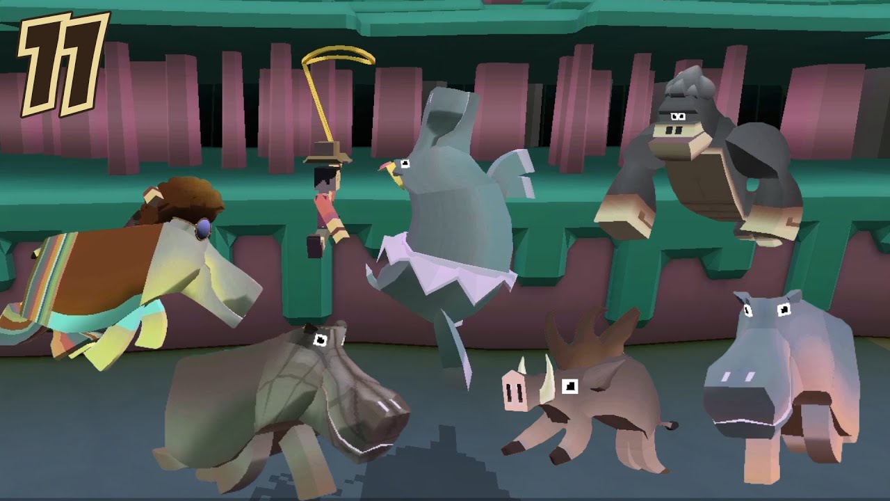 HIPOPÓTAMOS - JUNGLA | Rodeo Stampede: Sky Zoo Safari #HD11 | Gameplay (Android/iOS)