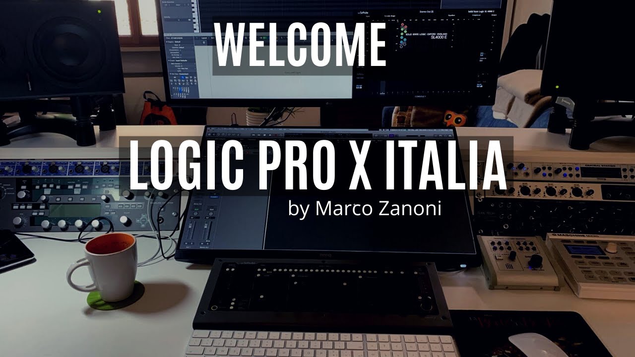 Welcome - Logic Pro X Italia by Marco Zanoni