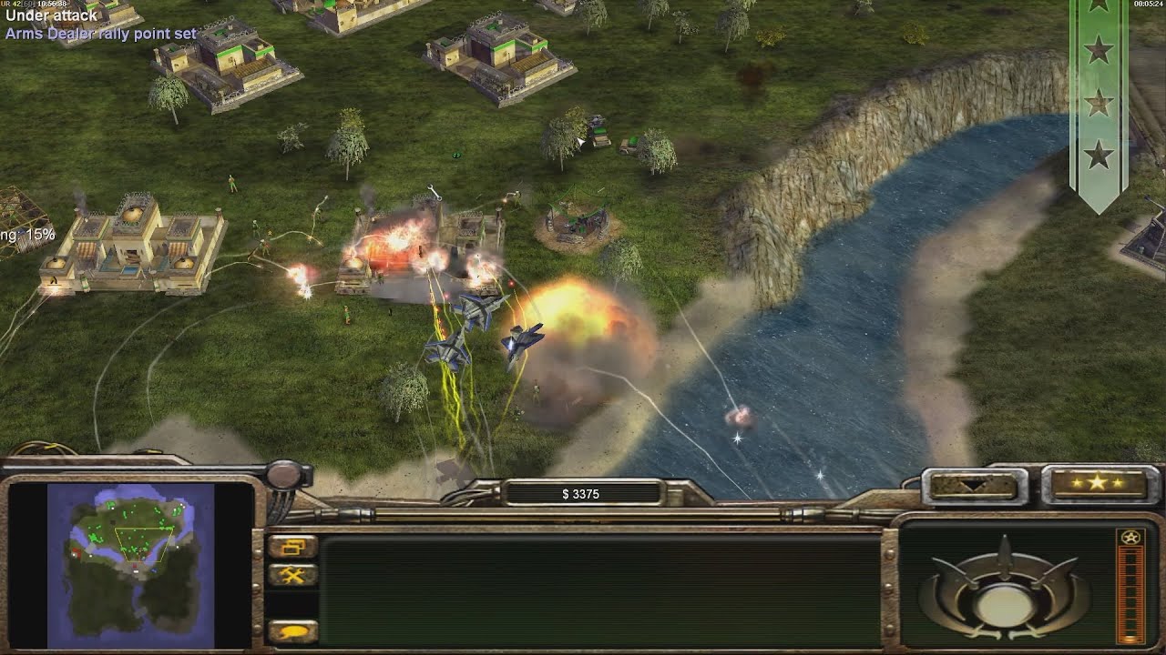 GLA Demolition - Command & Conquer Generals Zero Hour, сложный игровой процесс 1 на 2