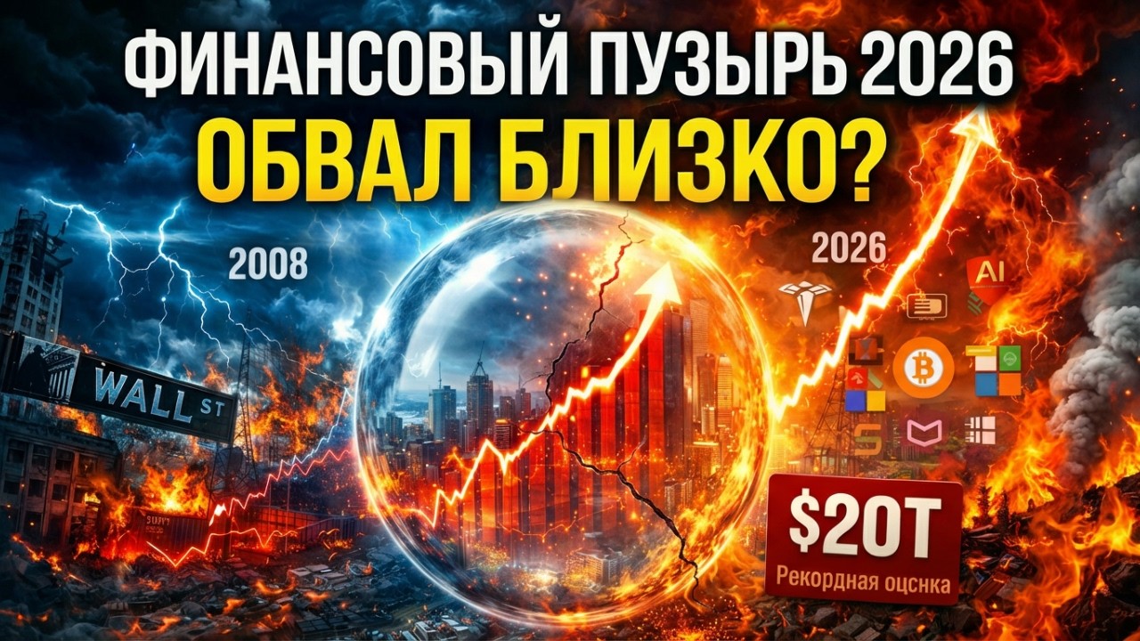 Самый опасный ФИНАНСОВЫЙ ПУЗЫРЬ прямо сейчас — и он больше КРИЗИСА 2008 года