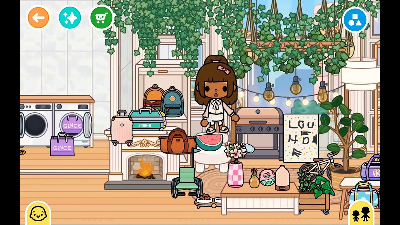 تجهيزات رمضان 🎀❤️🎀🍒🍓 عائلة كرومي توكا بوكا