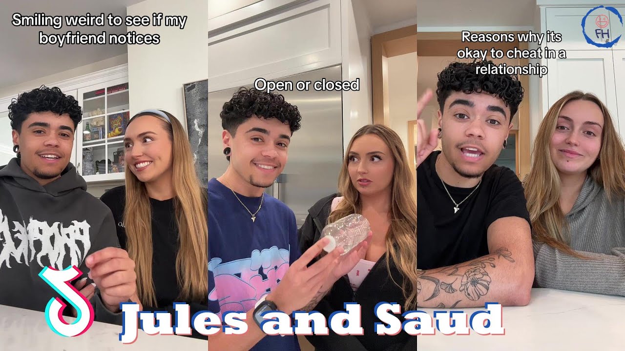 Best Jules and Saud TikTok 2024 | Funny Julia Raleigh and A1saud TikTok Couple 2024