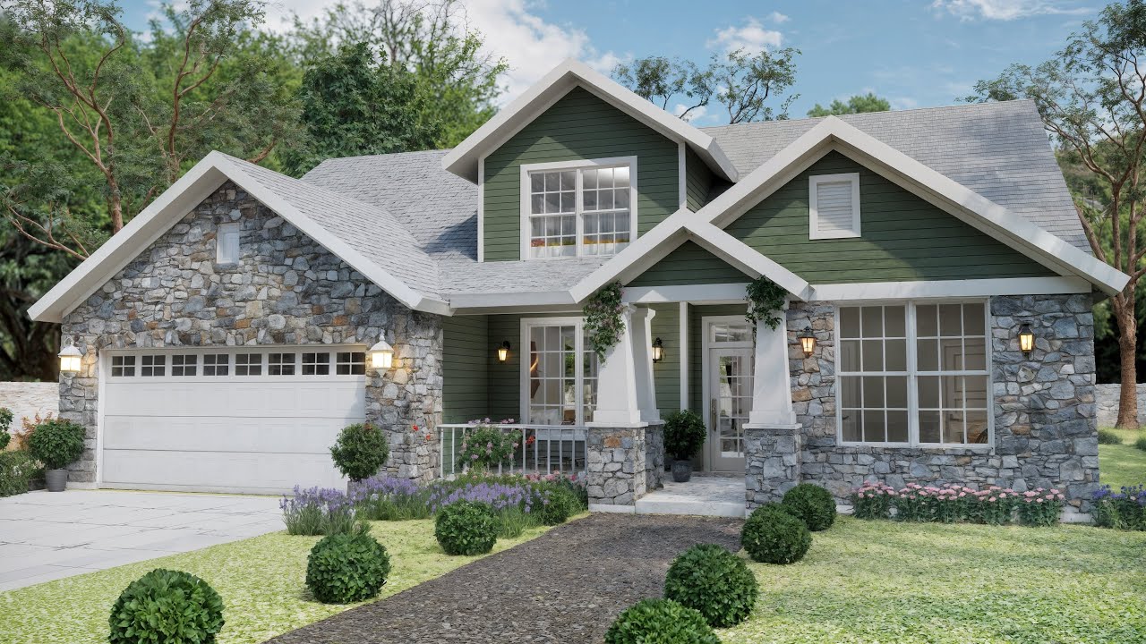 5 Bedrooms in a Cottage? See How They Did It! (14x15m / 46x49ft)
