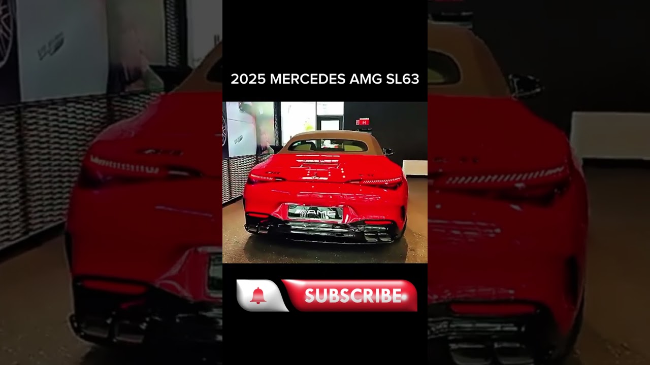 MERCEDES BENZ AMG SL63 2025 CAR REVIEW