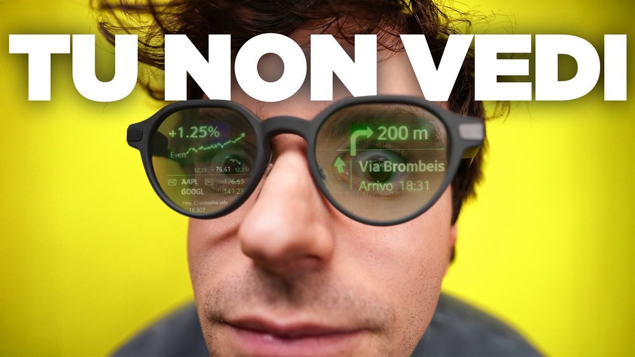 GLI OCCHIALI SMART DA AGENTE SEGRETO