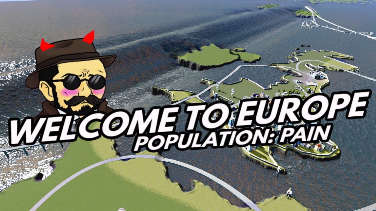 "Accurately" Recreating Europe In Cities Skylines