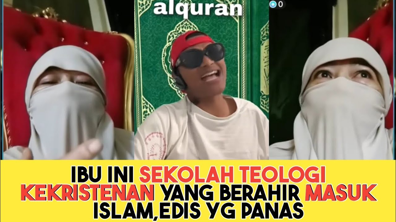 🛑CALON PENDETA MENDAPAT KEJANGGALAN DI KEKRISTENAN AKHIRNYA MASUK ISLAM EDISTV KEPANASAN