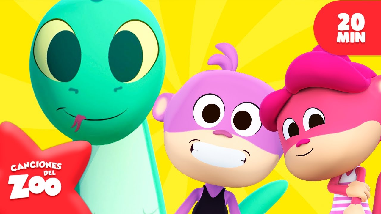 Soy una Serpiente y Más Clasicos de @CancionesDelZoo  🐍 Canciones para niños