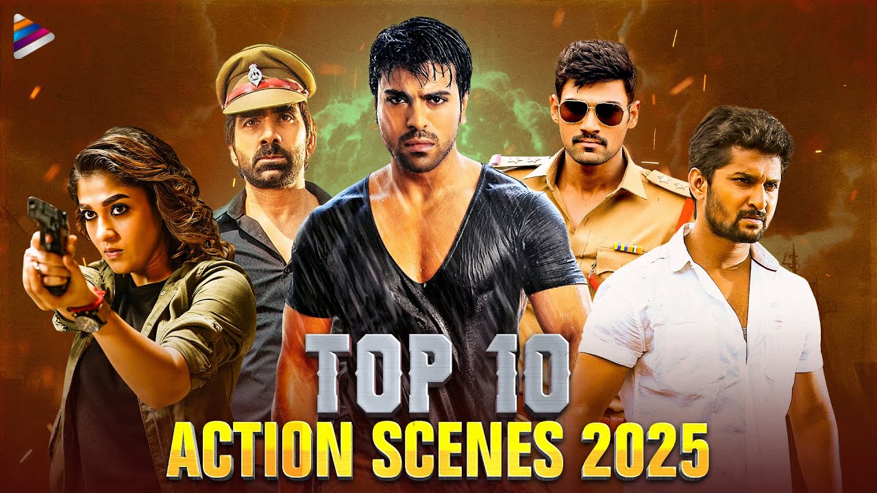 Top 10 Best Action Scenes Of 2025 | Best Telugu Action Scenes | Telugu New Movies | Telugu FilmNagar