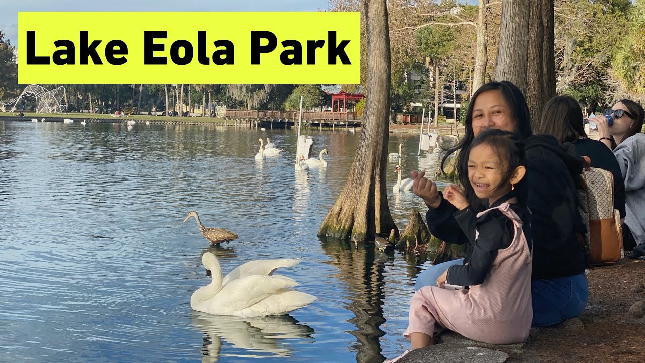 Lake Eola Park, St. James Catholic Cathedral, Covid test in PharmaCo, Breezes Restaurant, Gator Show
