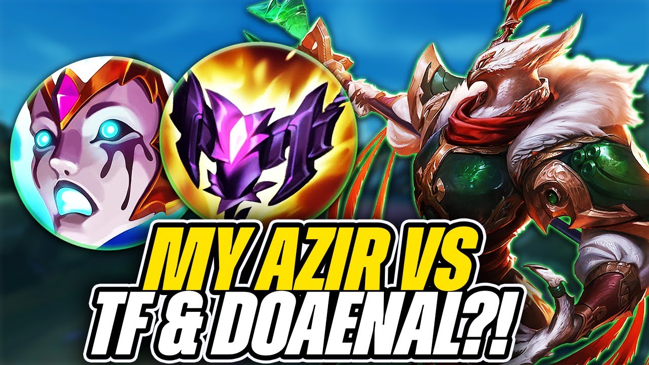 My Azir DESTROYS TF Blade's Jax And Doaenal's Hecarim! - League of Legends