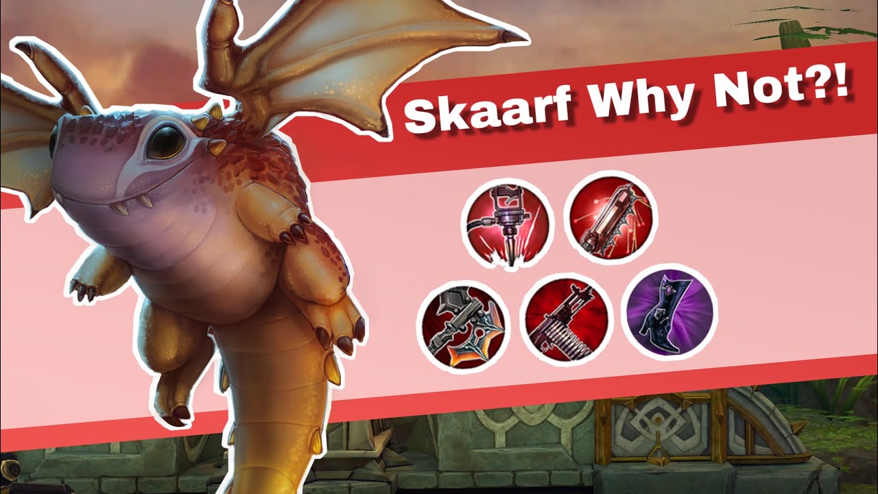 Vainglory Wp Skaarf Aral Gameplay - Hilarious Damage - Why Not?!