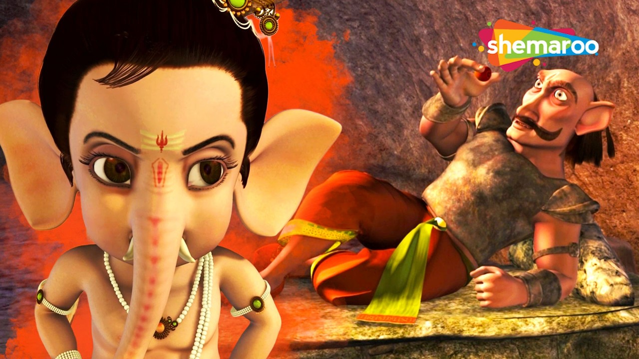 बाल गणेश और गजमुखासुर में कौन जीतेगा? | Bal Ganesh Ki Kahaniyaan 3D Part -106 | Hindi