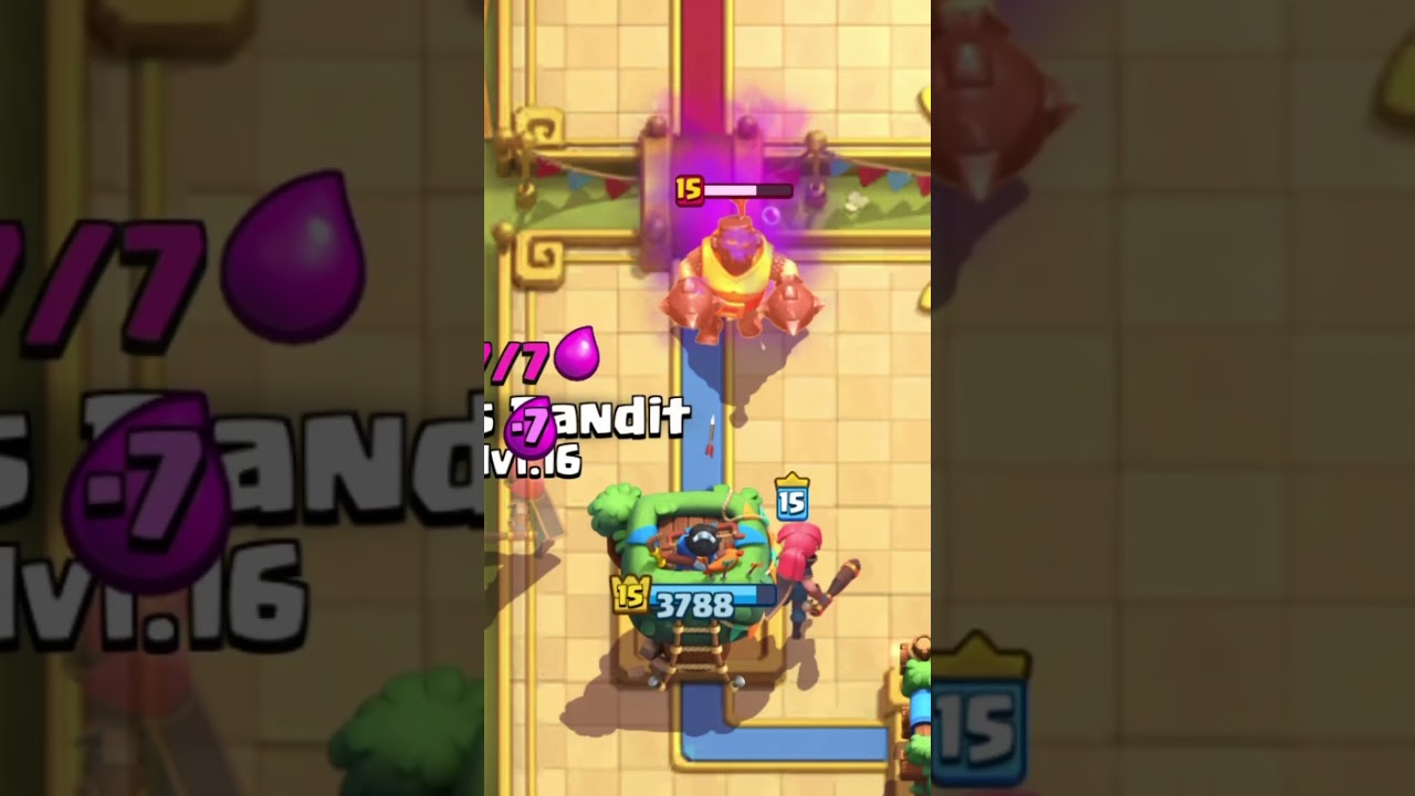 БОСС БАНДИТЫ ДАШШШШ #clashroyale #supercell #trending #gaming