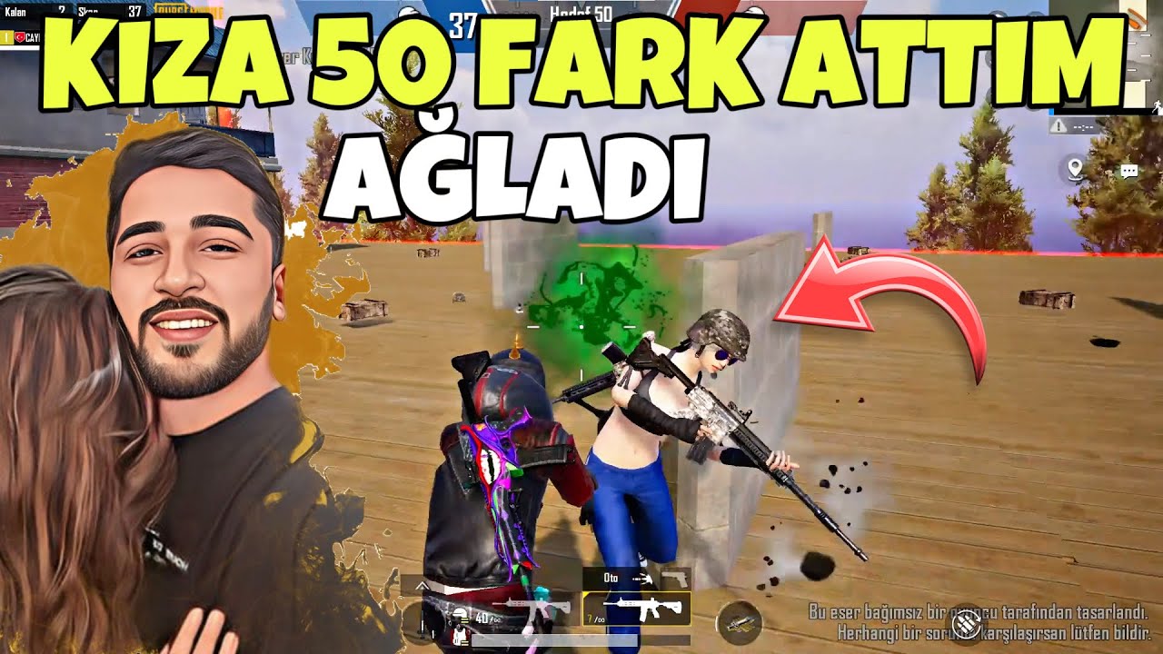 AYŞO'NUN KIZ KARDEŞİ M416'DA MEYDAN OKUDU, AĞLAYARAK OYUNU BİTİRDİ! -PUBG MOBİLE
