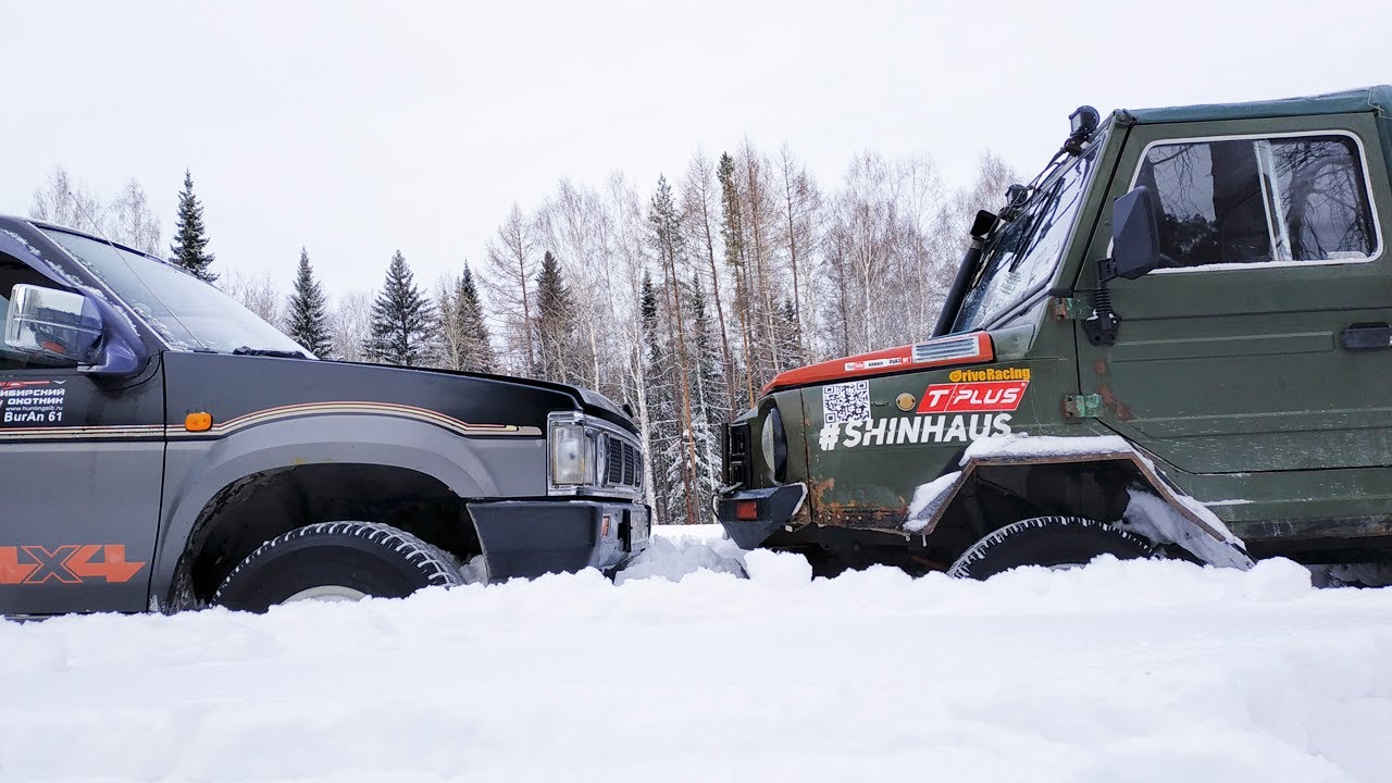 ЛуАЗ 969М и Nissan Datsun Pickup / РВСН 12830. Позывной 