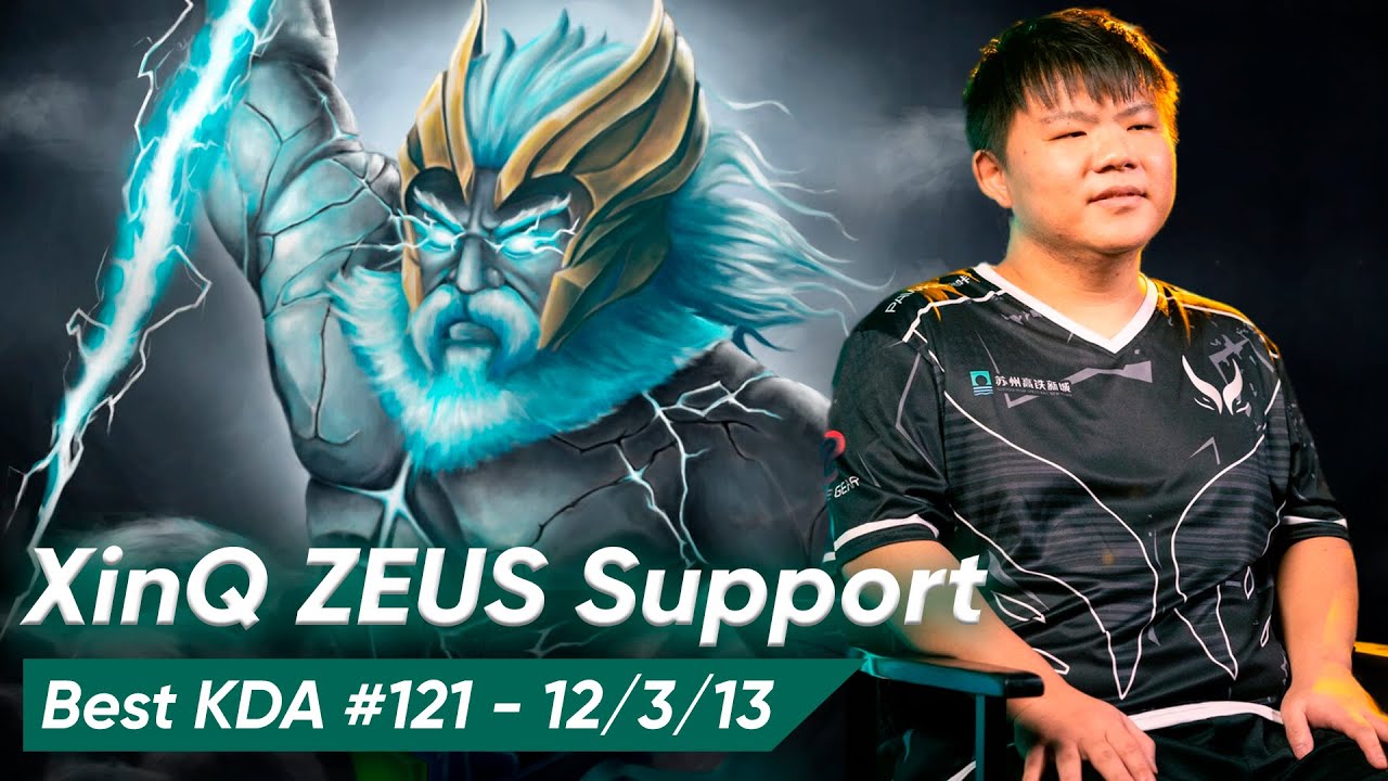⚡XinQ ZEUS 7.36 SOFT SUPPORT 4 Pos | Dota 2 Pro Gameplay