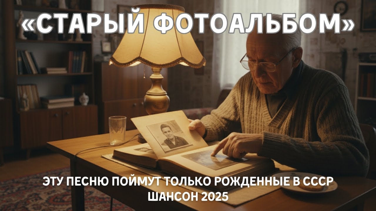 Душевный шансон о нашей молодости — «Старый фотоальбом» #Шансон #Ностальгия #СССР