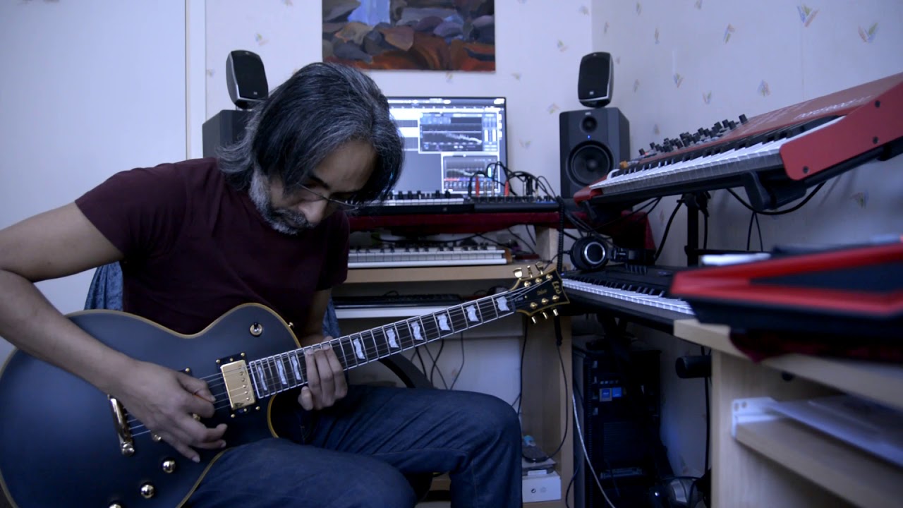 ESP/LTD Deluxe EC1000 VINTAGE BLACK DUNCAN - Demo