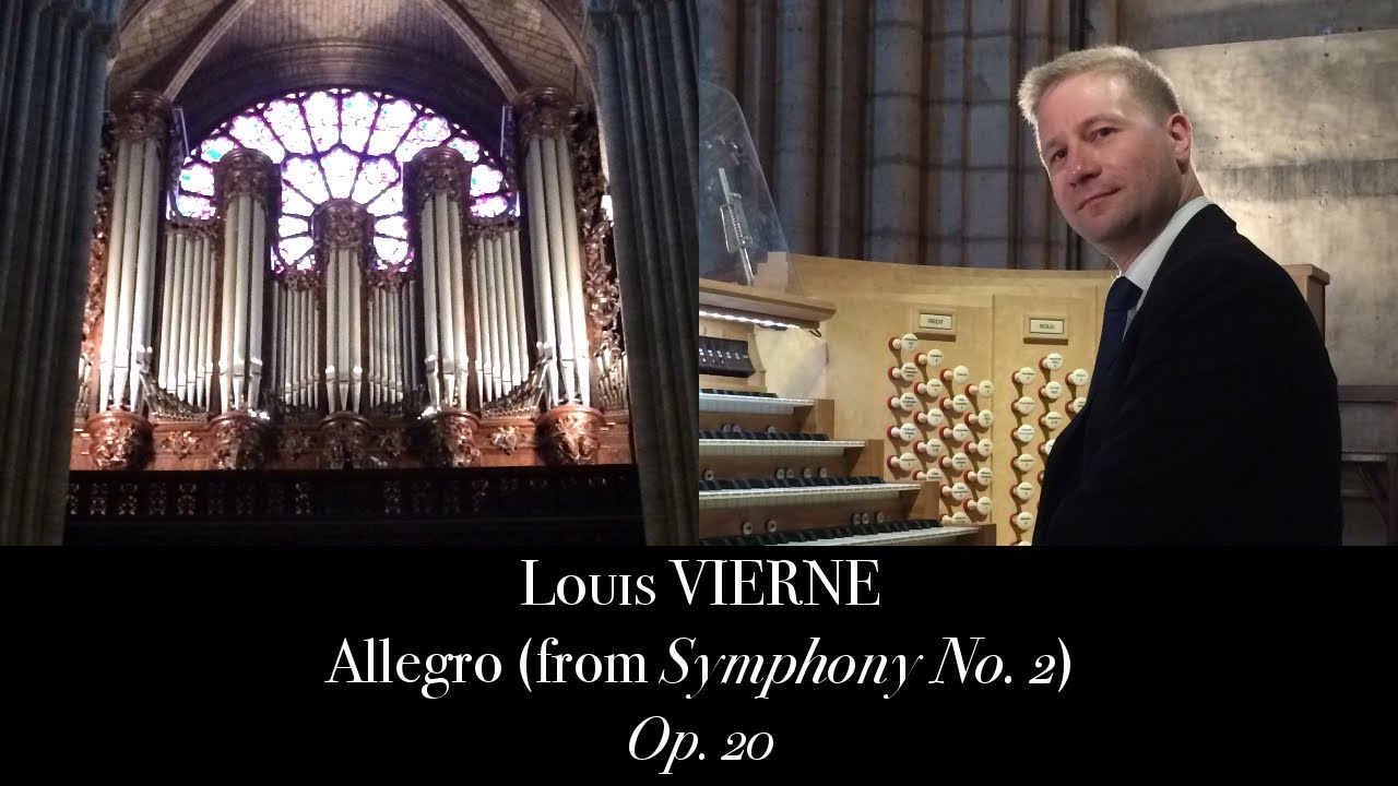 L. Vierne, Allegro (from Symphony No. 2) Op. 20 - Johann Vexo, organ