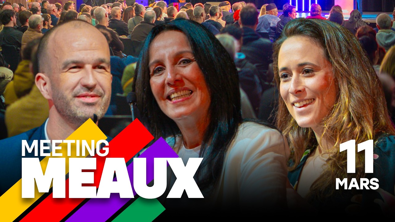 Meeting avec Manuel Bompard, Clémence Guetté et Amal Bentounsi à Meaux !