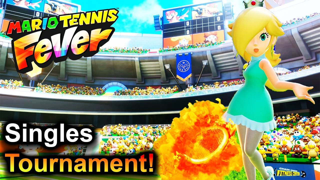 Wildest Comeback To A Singles Tournament!!  | Mario Tennis Fever